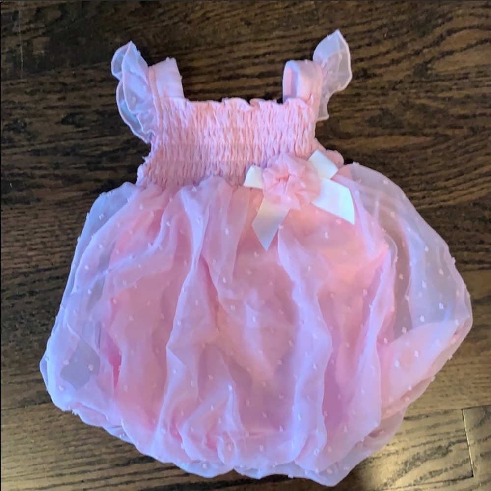 BABY ESSENTIALS pink romper